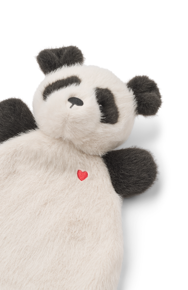 Roy Panda Cuddle Cloth - Sandy/Dark Grey