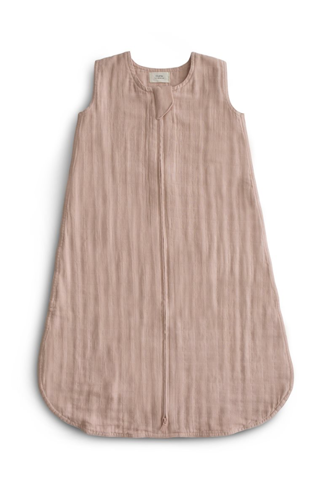 Mushie Muslin Sleep Bag - Blush