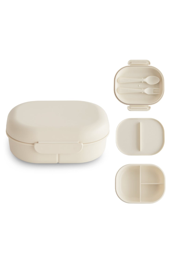 Mushie Lunchbox - Ivory