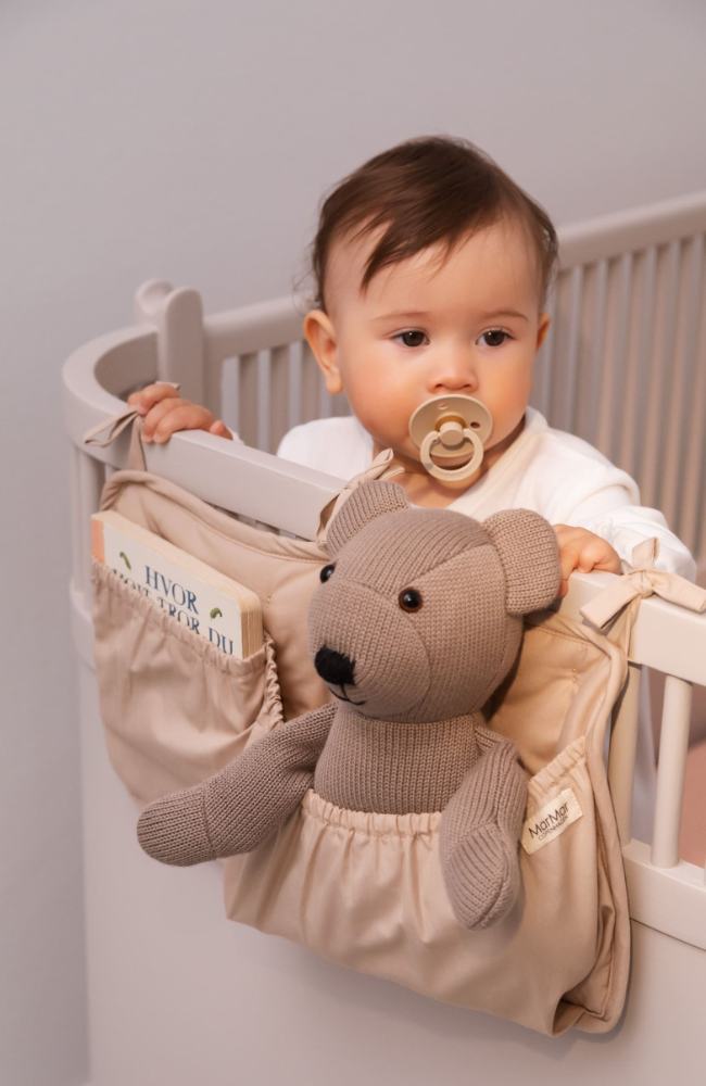 Bed Pockets - Grey Sand