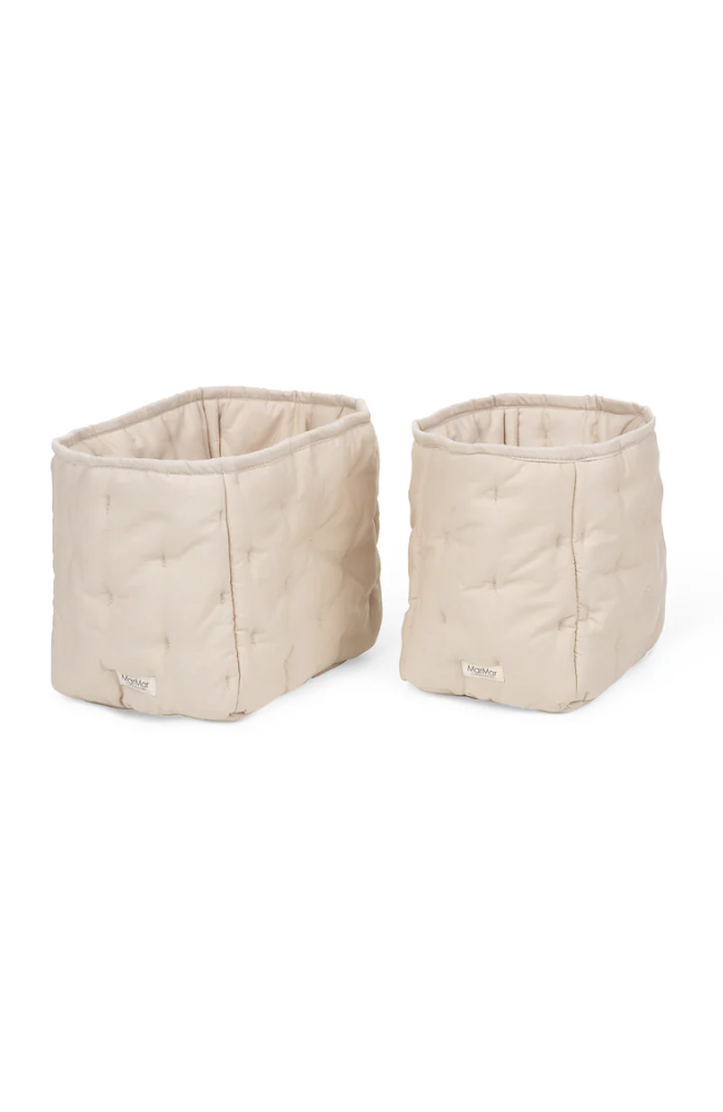 Nursery Storage Bags - Grey Sand