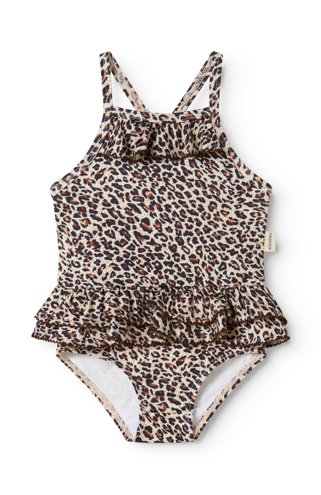 Swinnie Swimsuit - Brown Leo