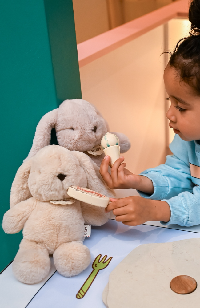 Bubbles Bunny Biscuit Beige ECO - 23cm