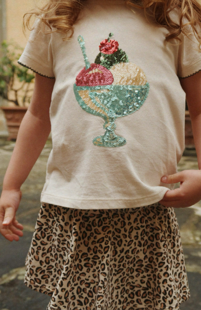 Famo Puff Tee - Buttercream