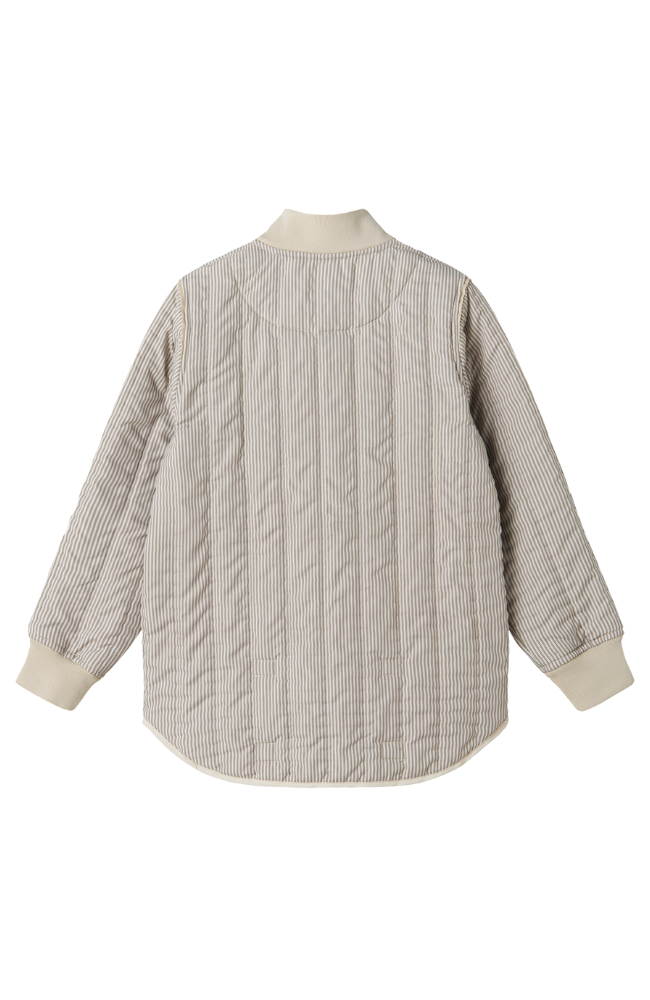 Orry Thermo Jacket - Dark Brown Stripe