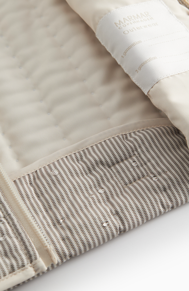 Orry Thermo Jacket - Dark Brown Stripe