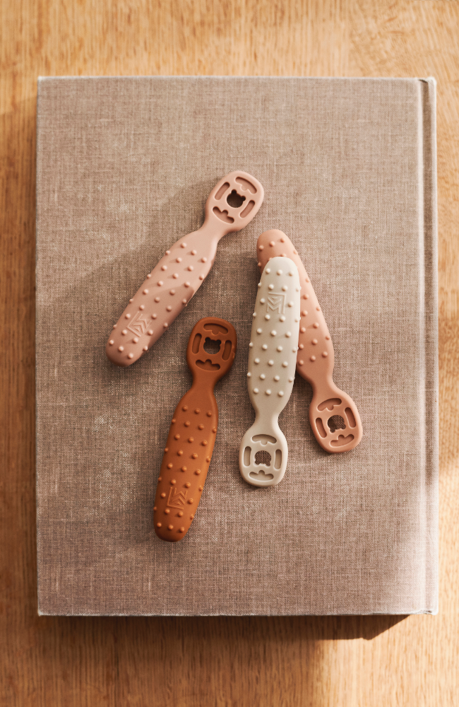 Caelia Baby Learning Spoon 4pk - Pale Tuscany Multi Mix