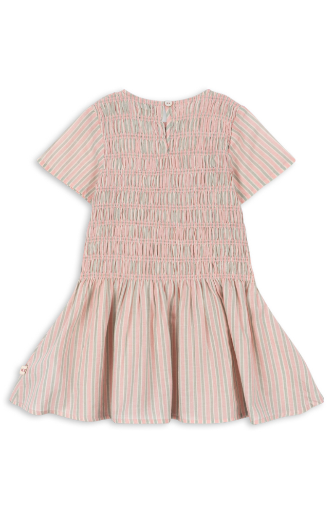Luli Dress - Blush Stripe
