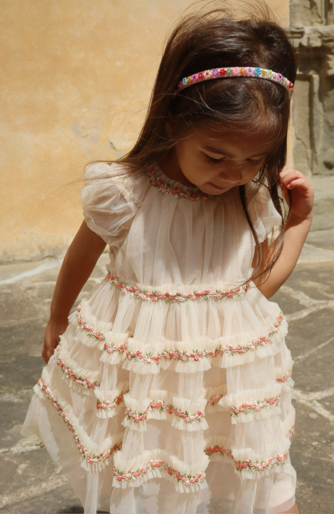 Joelle Dress - Buttercream