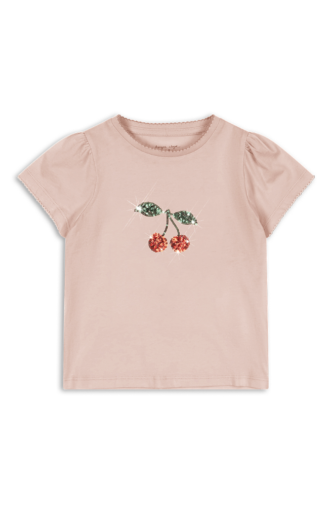 Famo Puff Tee - Paleblush