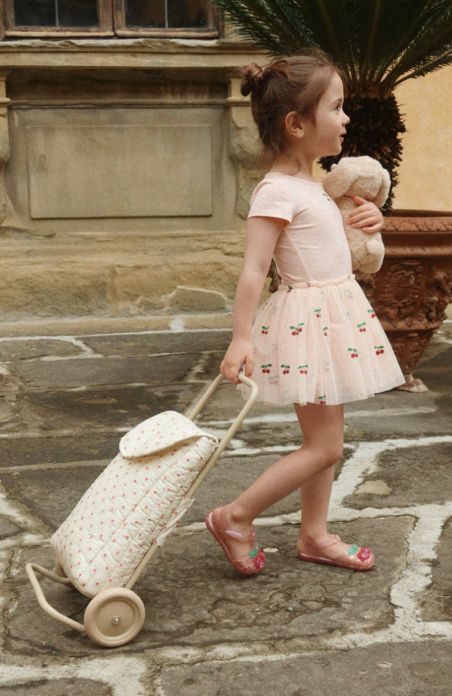 Ballerina Dress - Cherry Glitter