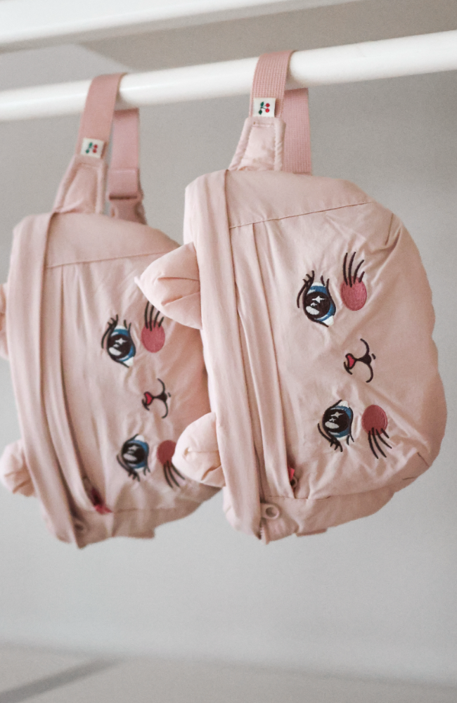 Juno Kitty Bumbag - Cameo Rose