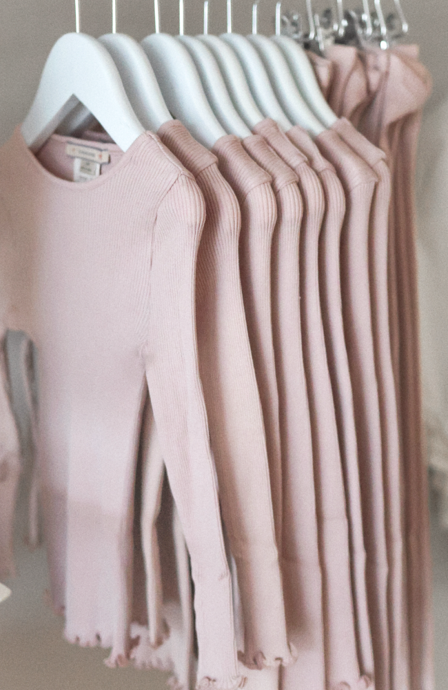 Kara Silk Pants - Pale Blush