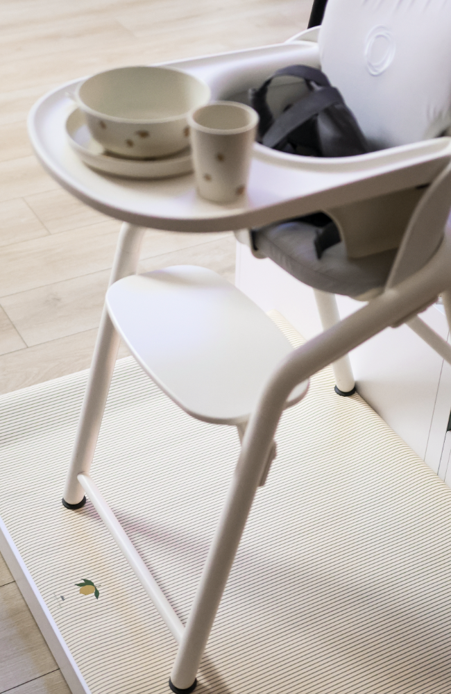 Floor Mat - Navy Dot