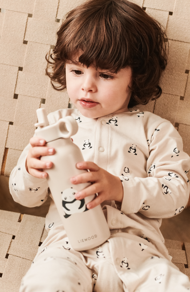 Falk Vattenflaska 350 ml - Panda / Sandy