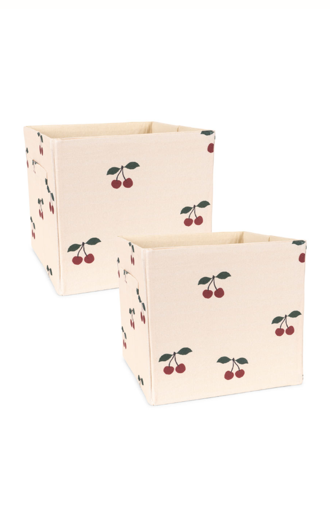 Storage Basket 2pk - Cherry