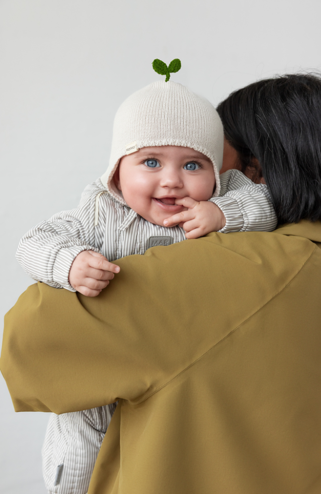 Aly Baby Bonnet - Moon Grey