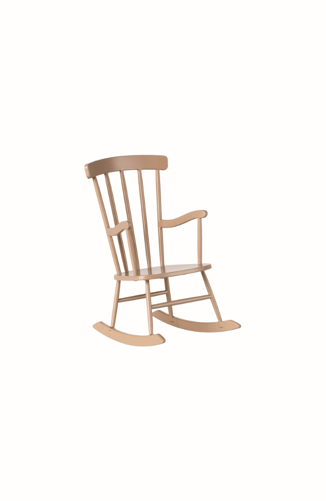 Rocking Chair, Miniature - Dark Sand