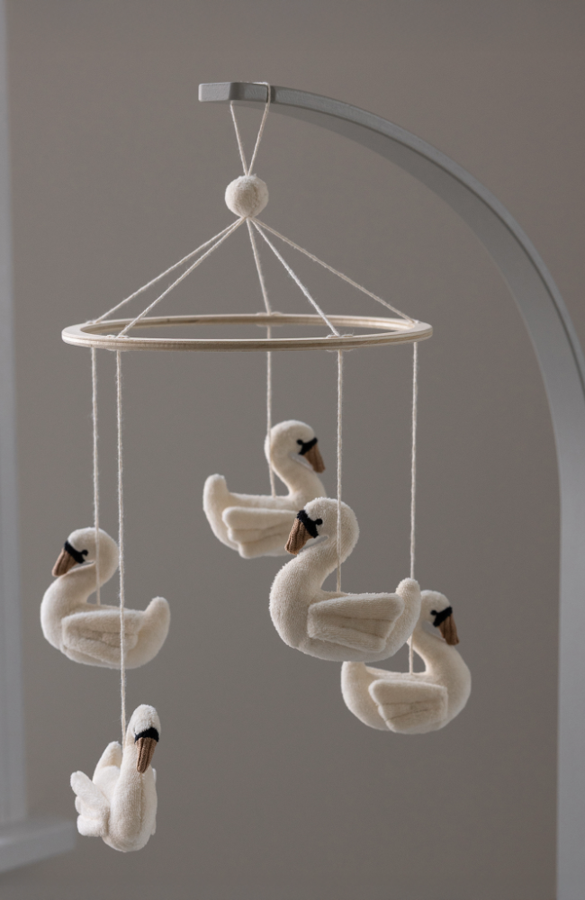 Baby Mobile - Swans
