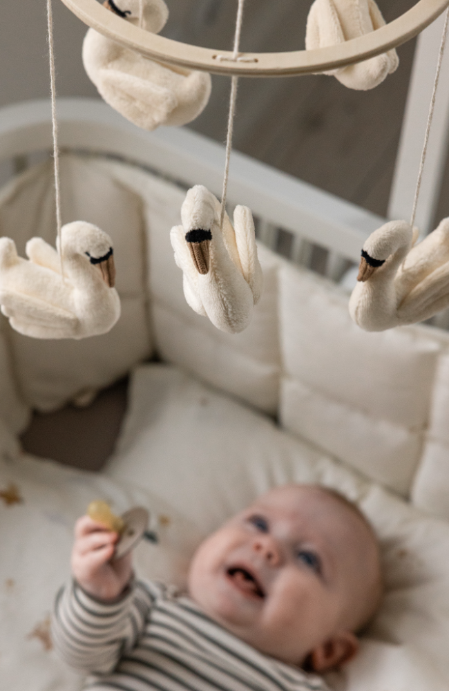 Baby Mobile - Swans