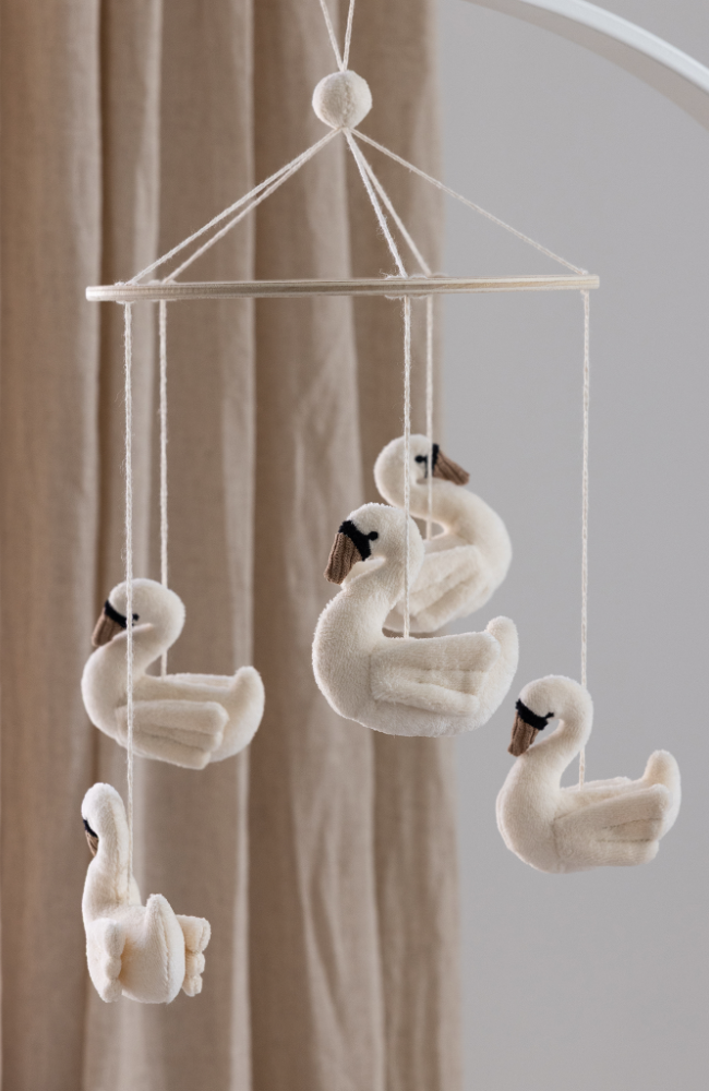 Baby Mobile - Swans
