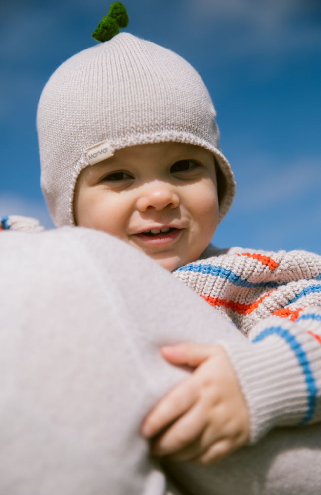 Aly Baby Bonnet - Moon Grey