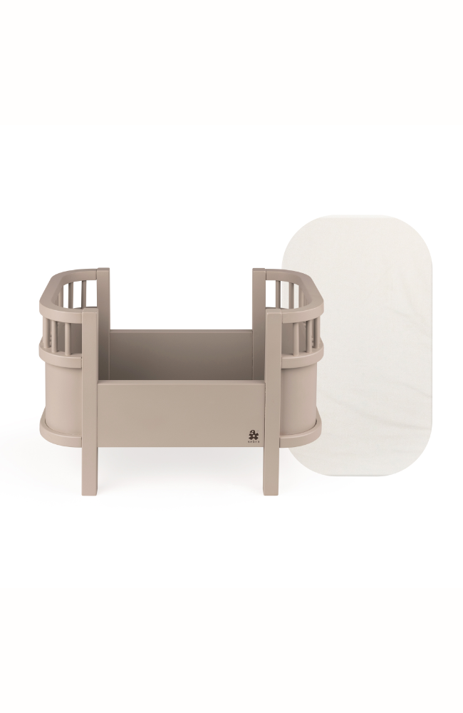 Doll’s Bed with mattress - Jetty Beige