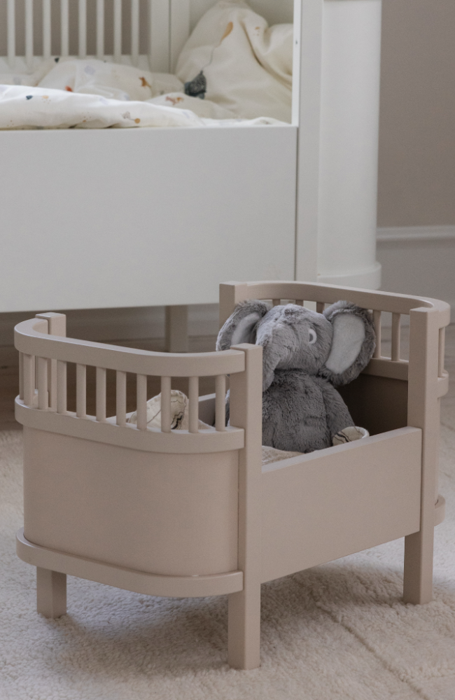 Doll’s Bed with mattress - Birchbark Rose