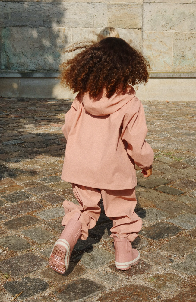 Plainy Rain Set - Cameo Brown