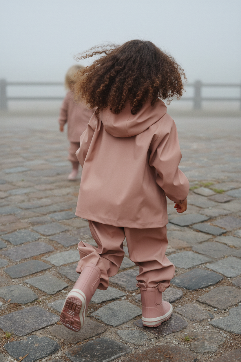 Plainy Rain Set - Cameo Brown