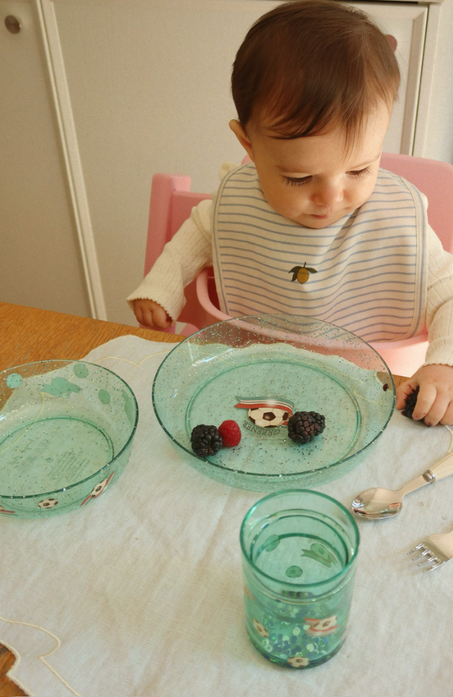 2-pack glittermugg - Kick it