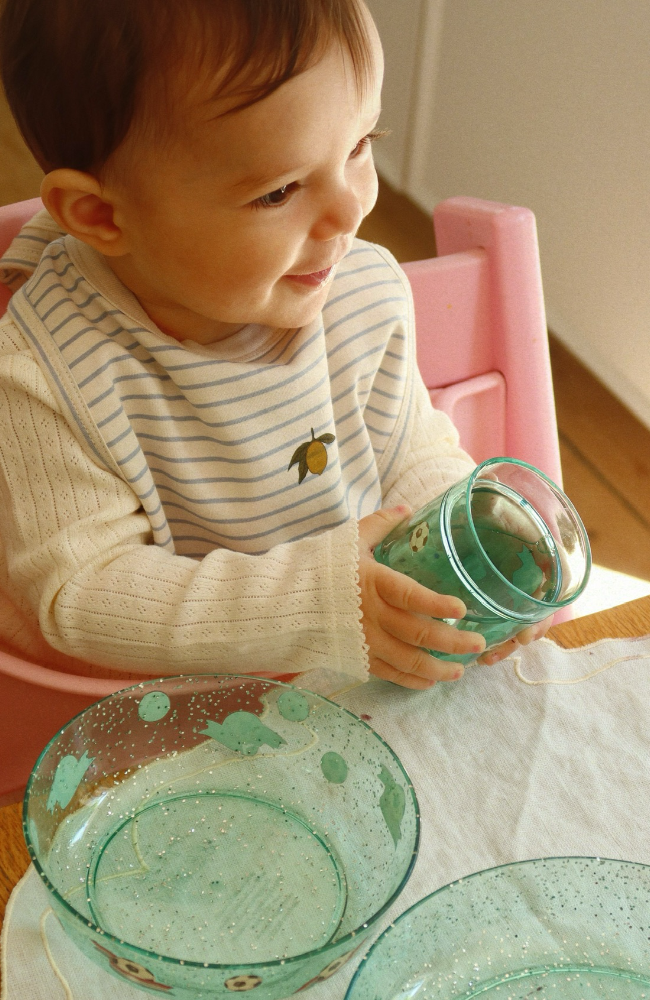 2 Pack Glitter Cup - Kick it