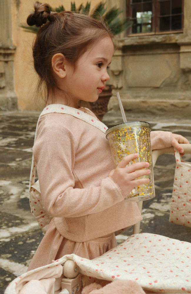 Roli Cardigan - Cameo Rose