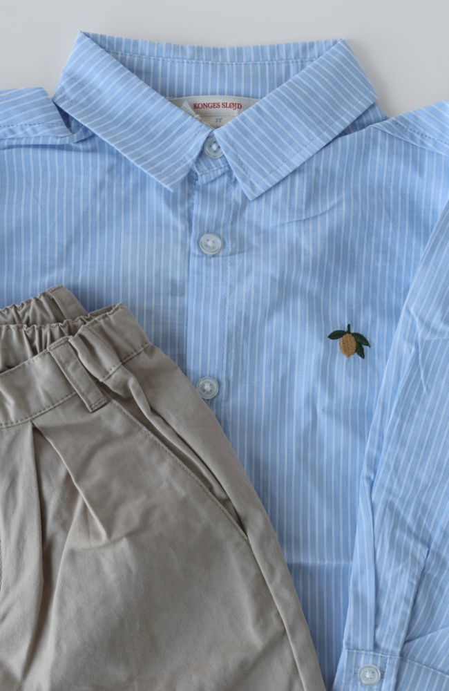 Wes Shirt - Blue Stripe