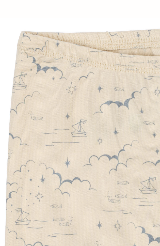 Basic Pant - Cielo Marino