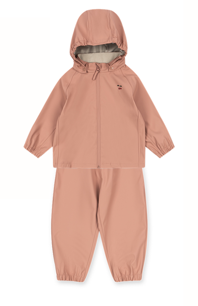 Plainy Rain Set - Cameo Brown