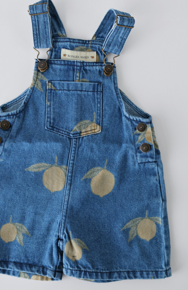 Magot Overalls - Lemon Denim