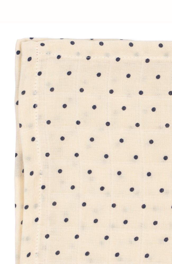 3pk Muslin Cloths - Estate Dot