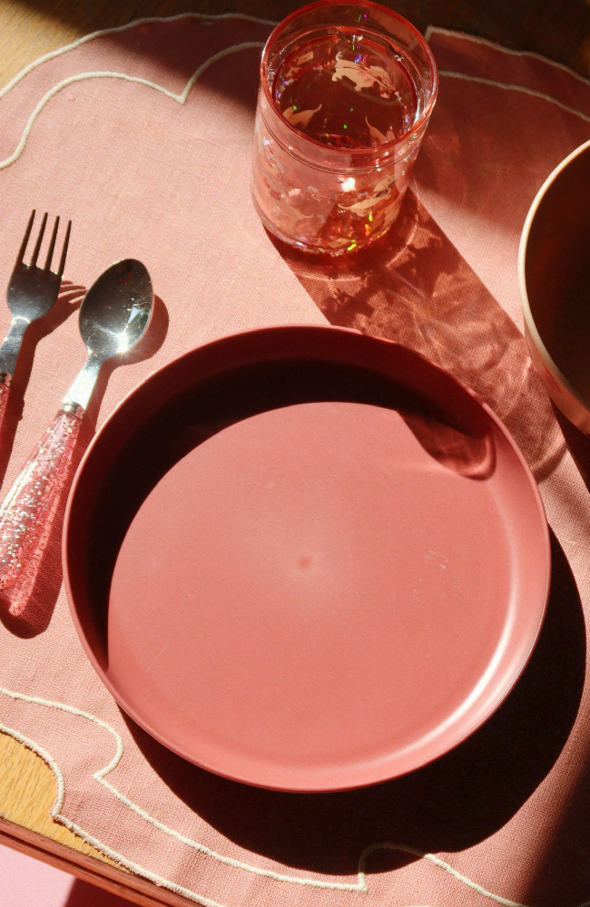 2 Pack Glitter Cup - Woof Letter Rose