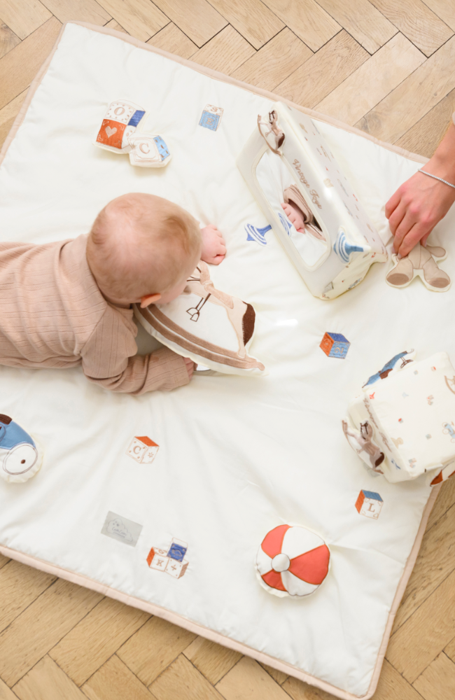 Tummy Time Mirror - Carousel