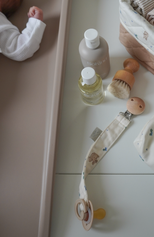 Pacifier Holder - Blueberries