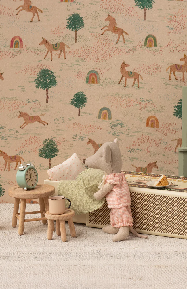 Little sister mouse in matchbox