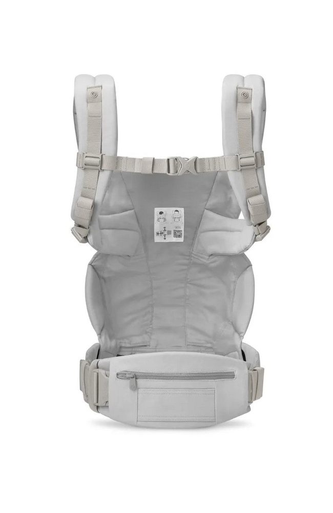 Burðarpoki Omni Deluxe Cotton - Pearl Grey