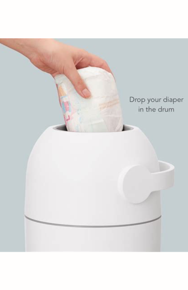 Magic Diaper Pail Heka Medium - White