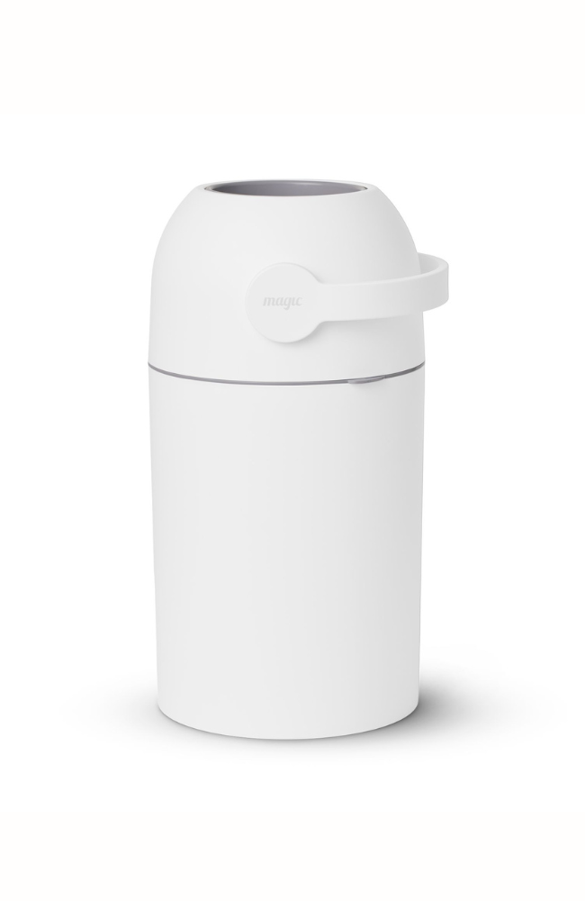 Magic Diaper Pail Heka Medium - White