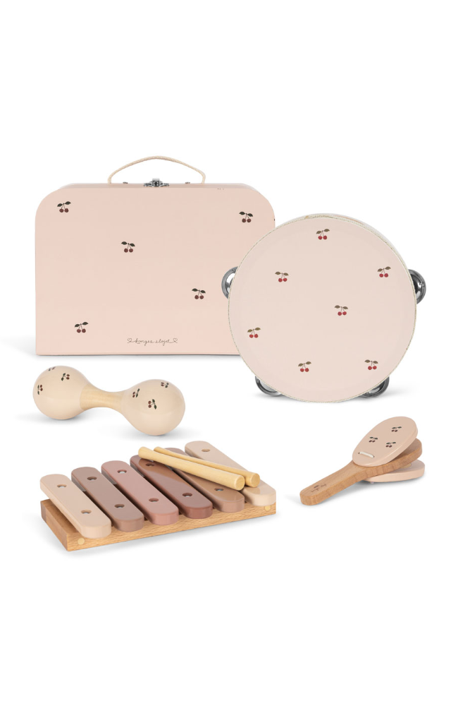 Wooden Music Set - Cherry
