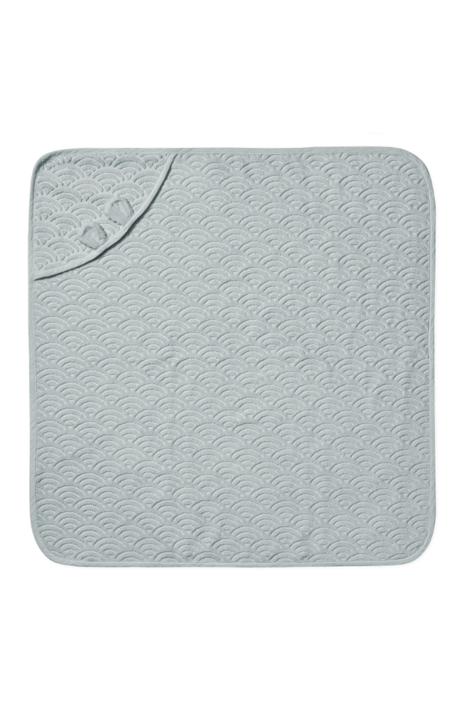 Hooded Towel With Ears - Classic Grey