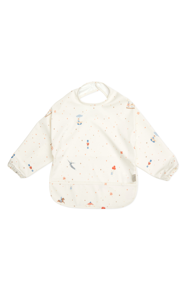 Sleeved Bib - Carousel