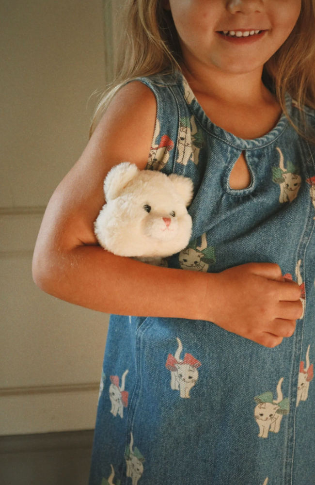 Magot Dress - Bow Kitty Denim