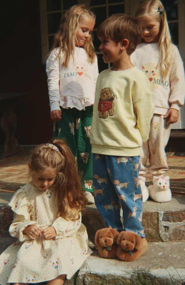 Sausage Dog Footies - Chicory Coffe